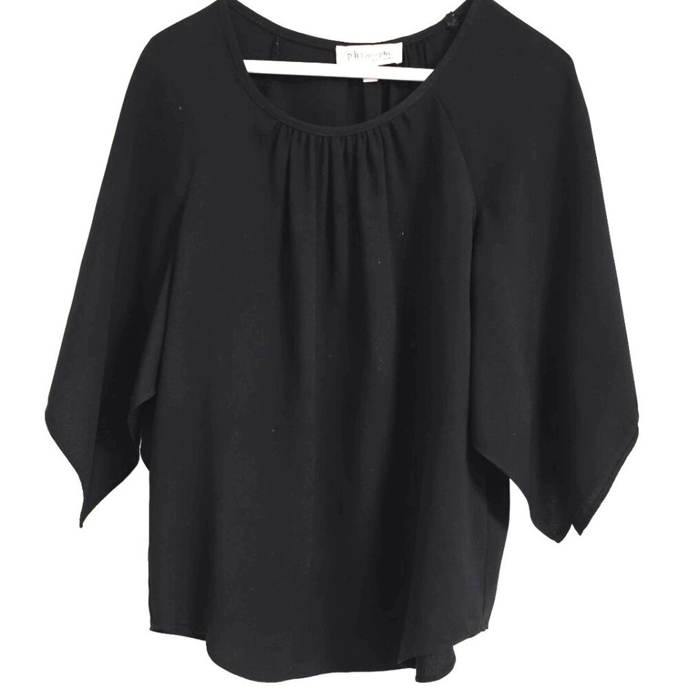 PHILOSOPHY UNUSUAL WOMEN'S TOP, HAD VERY LIGHT WEAR AND IS LIKE NEW